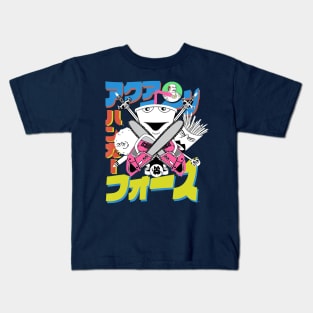 アクア ティーン ハンガー Kids T-Shirt